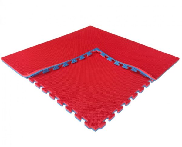 Tatami 100x100x2cm červeno-modrá - Image 3