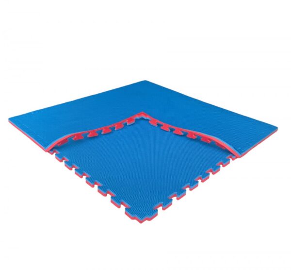Tatami 100x100x2cm červeno-modrá - Image 2